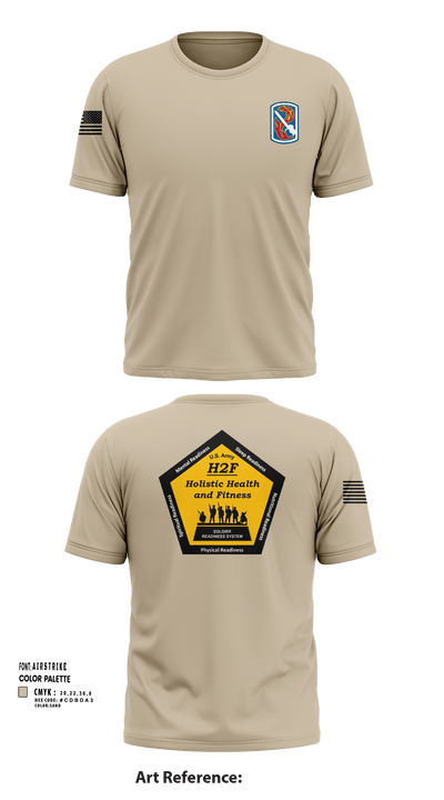 198th Infantry Training Brigade Short Sleeve Performance Shirt - 7 (1)