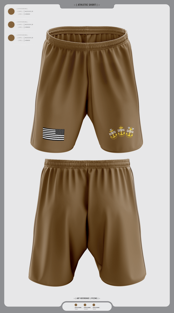 Athletic Shorts With Pockets, NAVAL REACTORS, Navy, Teamtime, Team time, sublimation, custom sports apparel, team uniforms, spirit wear, spiritwear, sports uniforms, custom shirts, team store, custom team store, fundraiser sports, apparel fundraiser