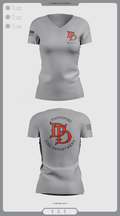 B Shift 39369935 Women's Short Sleeve V-neck Shirt - 1