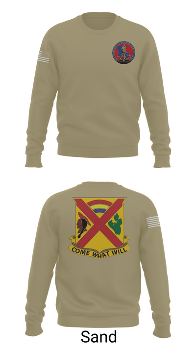 Charley troop 2-108 CAV 33316254 Crew Neck Sweatshirt - 81