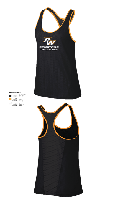 Portsmouth West Middle School Track and Field 57073821 Women's Track Singlet - 3
