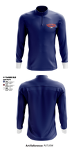 Milford Eagles Pop Warner Football and Cheer 85500081 Quarter Zip Jacket - 1 (3)