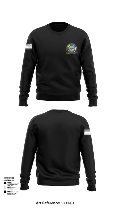 Defense Cortinating Element 97094891 Crew Neck Sweatshirt - 107
