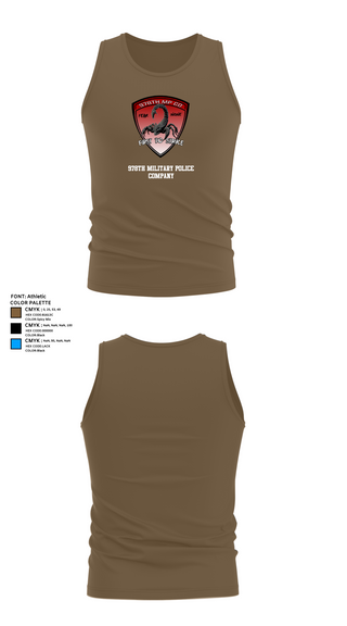 Tank Top, 978th Military Police Company, , Teamtime, Team time, sublimation, custom sports apparel, team uniforms, spirit wear, spiritwear, sports uniforms, custom shirts, team store, custom team store, fundraiser sports, apparel fundraiser