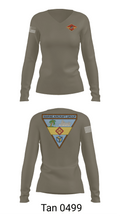 2nd MAW 13014265 Women's Long Sleeve V-neck Shirt - 77