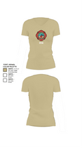 PVFR 80552354 Women's Short Sleeve V-neck Shirt - 84
