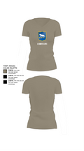 2/196th RTI 78936659 Women's Short Sleeve V-neck Shirt - 61