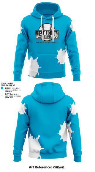 Hoodie, WCSA, Softball, Teamtime, Team time, sublimation, custom sports apparel, team uniforms, spirit wear, spiritwear, sports uniforms, custom shirts, team store, custom team store, fundraiser sports, apparel fundraiser
