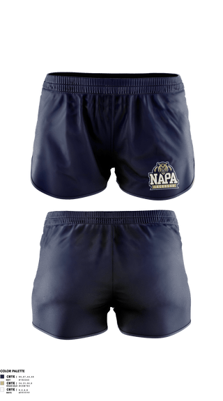 Womens Shorts, Napa Grizzlies, Women's Lacrosse, Teamtime, Team time, sublimation, custom sports apparel, team uniforms, spirit wear, spiritwear, sports uniforms, custom shirts, team store, custom team store, fundraiser sports, apparel fundraiser