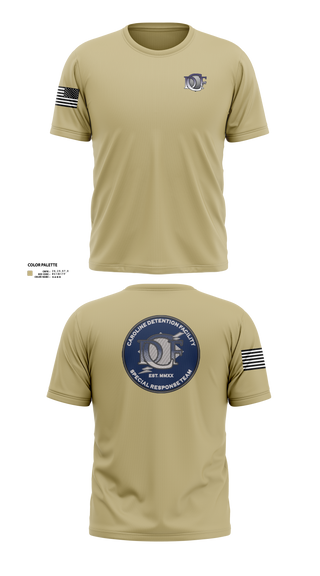 Short Sleeve Performance Shirt, Caroline Detention Facility, , Teamtime, Team time, sublimation, custom sports apparel, team uniforms, spirit wear, spiritwear, sports uniforms, custom shirts, team store, custom team store, fundraiser sports, apparel fundraiser