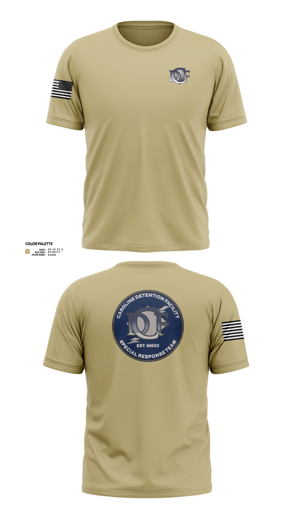 Short Sleeve Performance Shirt, Caroline Detention Facility, , Teamtime, Team time, sublimation, custom sports apparel, team uniforms, spirit wear, spiritwear, sports uniforms, custom shirts, team store, custom team store, fundraiser sports, apparel fundraiser