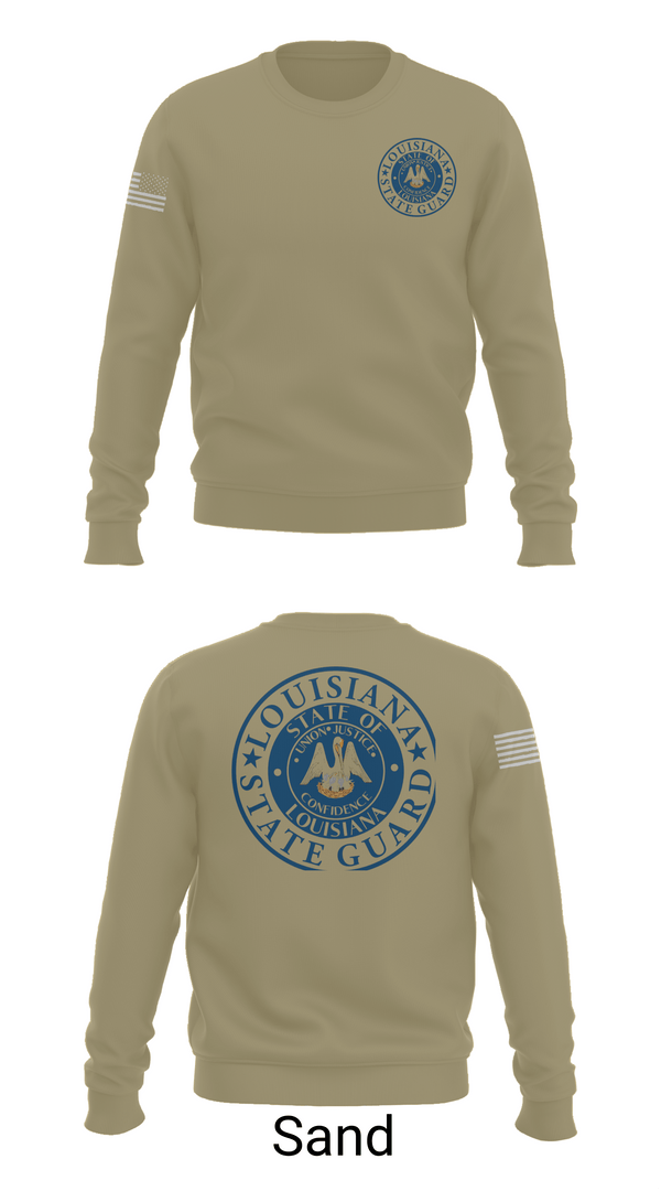 Crew Neck Sweatshirt, 1st Area Command, , Teamtime, Team time, sublimation, custom sports apparel, team uniforms, spirit wear, spiritwear, sports uniforms, custom shirts, team store, custom team store, fundraiser sports, apparel fundraiser