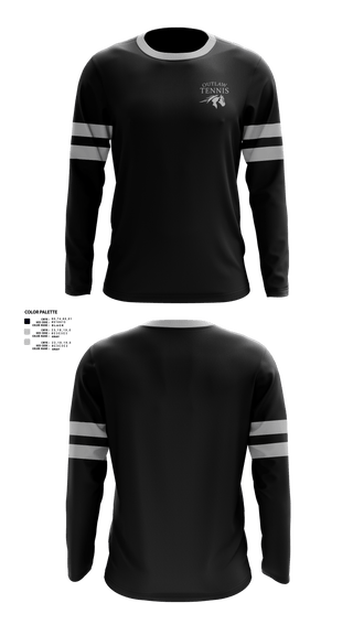 Long Sleeve Performance Shirt, Sisters High School Tennis, Tennis, Teamtime, Team time, sublimation, custom sports apparel, team uniforms, spirit wear, spiritwear, sports uniforms, custom shirts, team store, custom team store, fundraiser sports, apparel fundraiser