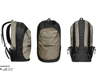 Gear Bag, Generation 13, , Teamtime, Team time, sublimation, custom sports apparel, team uniforms, spirit wear, spiritwear, sports uniforms, custom shirts, team store, custom team store, fundraiser sports, apparel fundraiser