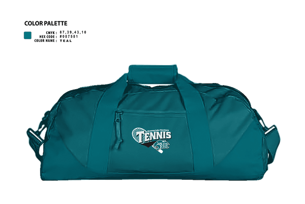 Duffle Bag, Bonney Lake Panthers Tennis, Tennis, Teamtime, Team time, sublimation, custom sports apparel, team uniforms, spirit wear, spiritwear, sports uniforms, custom shirts, team store, custom team store, fundraiser sports, apparel fundraiser