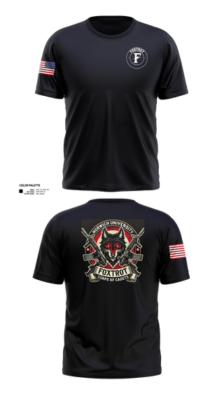 Old School Cotton Feel Shirt, Foxtrot Company, , Teamtime, Team time, sublimation, custom sports apparel, team uniforms, spirit wear, spiritwear, sports uniforms, custom shirts, team store, custom team store, fundraiser sports, apparel fundraiser