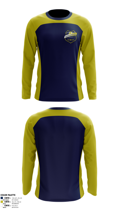 Christiansburg Soccer Club 79537895 Long Sleeve Performance Shirt 1