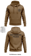 San Marcos Police Drone Unit 43960495 Hoodie - 2