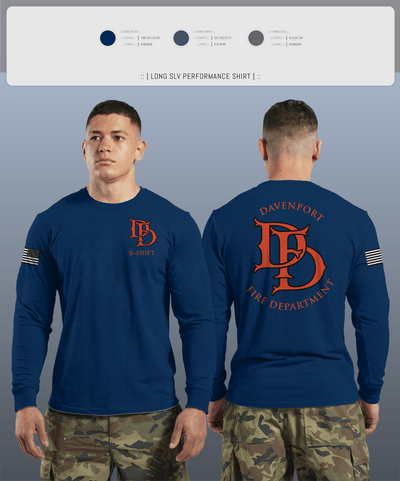 B Shift 39369935 Long Sleeve Performance Shirt 6