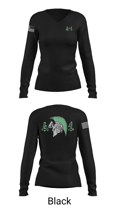 Greeks 13518002 Women's Long Sleeve V-neck Shirt - 37