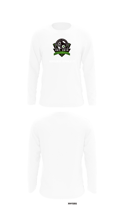 Ridgecrest Republic FC 85531677 Long Sleeve Performance Shirt 8