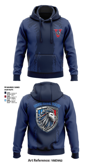 Hoodie, Valor, , Teamtime, Team time, sublimation, custom sports apparel, team uniforms, spirit wear, spiritwear, sports uniforms, custom shirts, team store, custom team store, fundraiser sports, apparel fundraiser