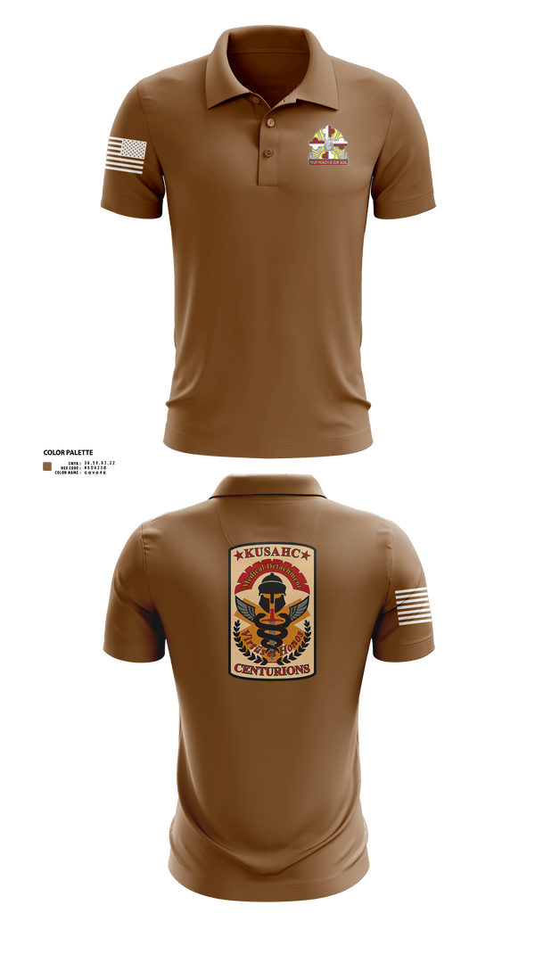 Short Sleeve Performance Polo, Kirk U.S. Army Health Clinic, , Teamtime, Team time, sublimation, custom sports apparel, team uniforms, spirit wear, spiritwear, sports uniforms, custom shirts, team store, custom team store, fundraiser sports, apparel fundraiser