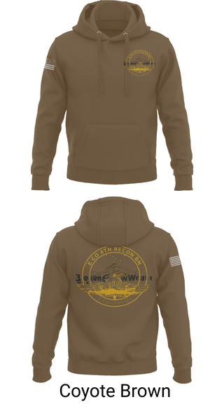 Hoodie, E Co 4th Recon BN, , Teamtime, Team time, sublimation, custom sports apparel, team uniforms, spirit wear, spiritwear, sports uniforms, custom shirts, team store, custom team store, fundraiser sports, apparel fundraiser