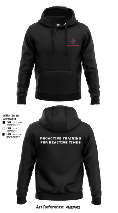 Double Tap Tactics 82366123 Hoodie - 4
