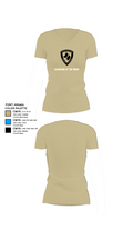 Guardians of the Night 82205307 Women's Short Sleeve V-neck Shirt - 84