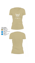 Tuslaw High School Track and Field 8216588 Women's Short Sleeve V-neck Shirt - 34