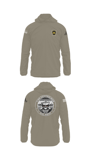 Windbreaker, Fire Controlman, Navy, Teamtime, Team time, sublimation, custom sports apparel, team uniforms, spirit wear, spiritwear, sports uniforms, custom shirts, team store, custom team store, fundraiser sports, apparel fundraiser