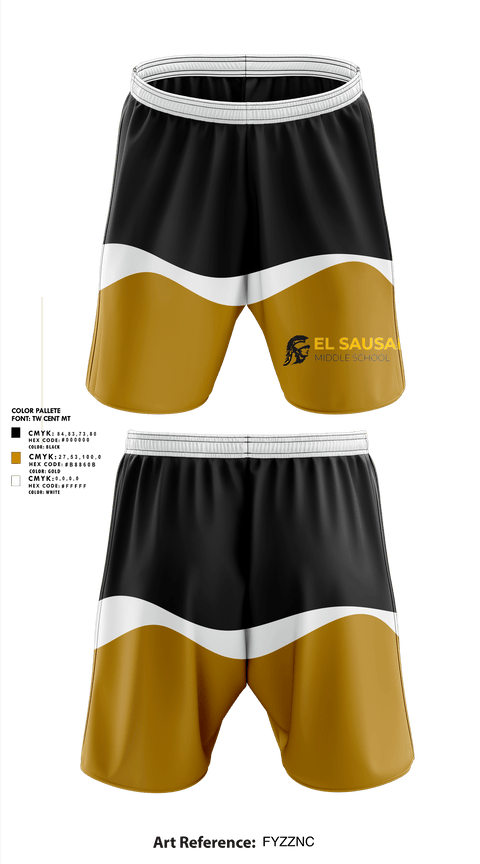Athletic Shorts With Pockets, El Sausal Middle School, Spirit Store, Teamtime, Team time, sublimation, custom sports apparel, team uniforms, spirit wear, spiritwear, sports uniforms, custom shirts, team store, custom team store, fundraiser sports, apparel fundraiser