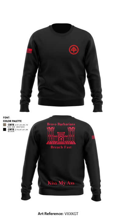 B 104th 60756364 Crew Neck Sweatshirt - 10