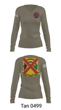Charley troop 2-108 CAV 33316254 Women's Long Sleeve V-neck Shirt - 73