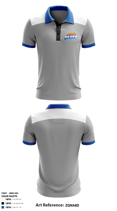 Elite Mixtapes 34822869 Short Sleeve Performance Polo - 5