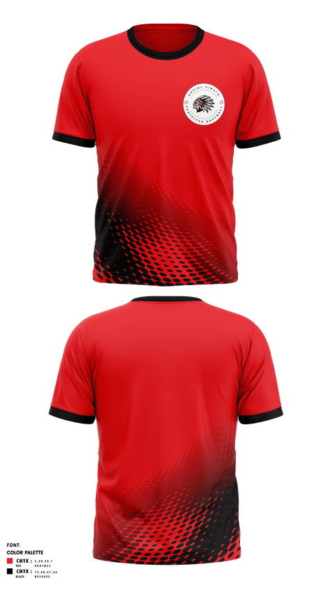 Short Sleeve Performance Shirt, Social Circle Middle School Softball, Softball, Teamtime, Team time, sublimation, custom sports apparel, team uniforms, spirit wear, spiritwear, sports uniforms, custom shirts, team store, custom team store, fundraiser sports, apparel fundraiser