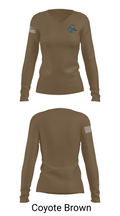 441st Engineer Company 54564095 Women's Long Sleeve V-neck Shirt - 17