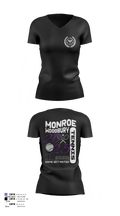 Monroe Woodbury 23360054 Women's Short Sleeve V-neck Shirt - 9