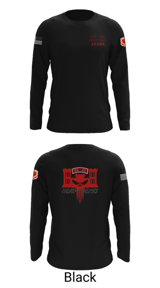 Long Sleeve Performance Shirt, CESD Bravo 35th Engineer Battalion, , Teamtime, Team time, sublimation, custom sports apparel, team uniforms, spirit wear, spiritwear, sports uniforms, custom shirts, team store, custom team store, fundraiser sports, apparel fundraiser