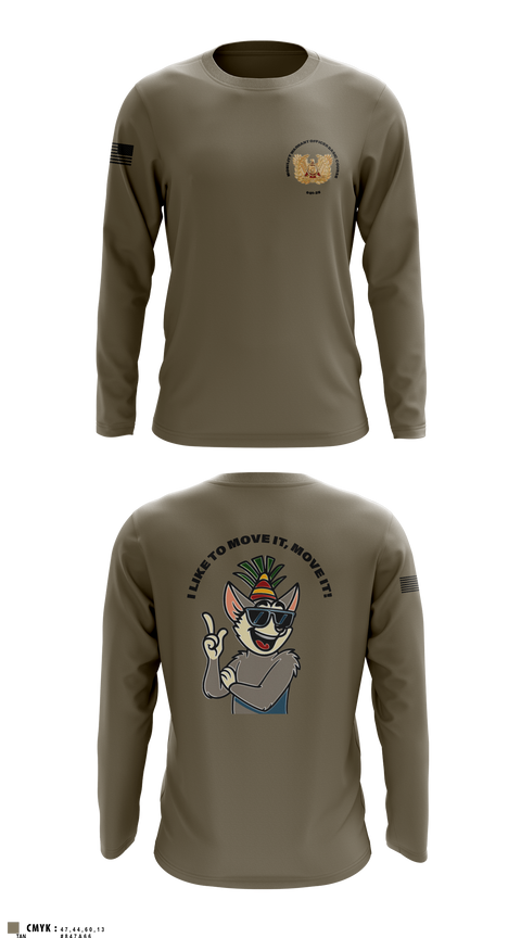 Long Sleeve Performance Shirt, MWOBC 001-25, Army, Teamtime, Team time, sublimation, custom sports apparel, team uniforms, spirit wear, spiritwear, sports uniforms, custom shirts, team store, custom team store, fundraiser sports, apparel fundraiser