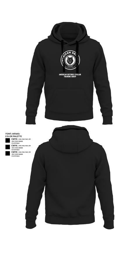 Hoodie, American Defense Civilian Training Group, , Teamtime, Team time, sublimation, custom sports apparel, team uniforms, spirit wear, spiritwear, sports uniforms, custom shirts, team store, custom team store, fundraiser sports, apparel fundraiser
