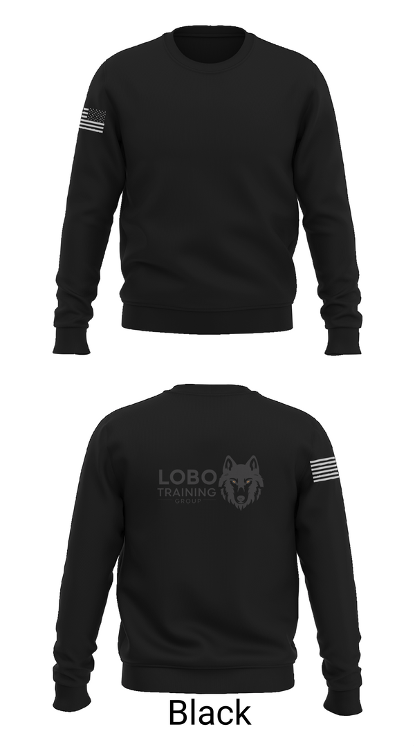 Crew Neck Sweatshirt, Lobo Training Group, , Teamtime, Team time, sublimation, custom sports apparel, team uniforms, spirit wear, spiritwear, sports uniforms, custom shirts, team store, custom team store, fundraiser sports, apparel fundraiser