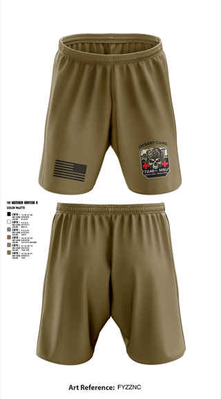 Athletic Shorts With Pockets, 7248th MSU, , Teamtime, Team time, sublimation, custom sports apparel, team uniforms, spirit wear, spiritwear, sports uniforms, custom shirts, team store, custom team store, fundraiser sports, apparel fundraiser