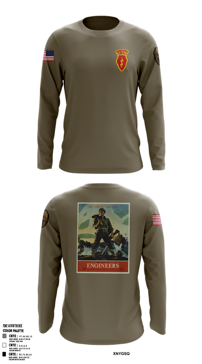 77th CEC-I 87079569 Long Sleeve Performance Shirt 1