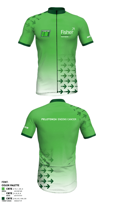 Fisher Management Partners Pelotonia Cycling Jersey - 1
