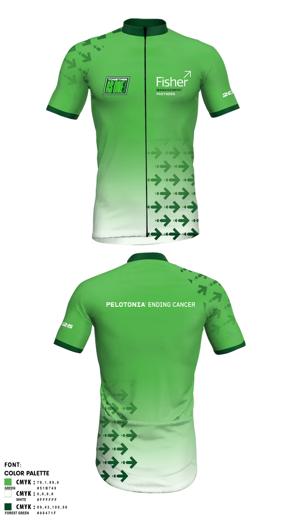 Cycling Jersey, Fisher Management Partners Pelotonia, Cycling, Teamtime, Team time, sublimation, custom sports apparel, team uniforms, spirit wear, spiritwear, sports uniforms, custom shirts, team store, custom team store, fundraiser sports, apparel fundraiser
