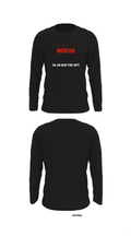 ISA Air base Fire Dept. 19172110 Long Sleeve Performance Shirt 32