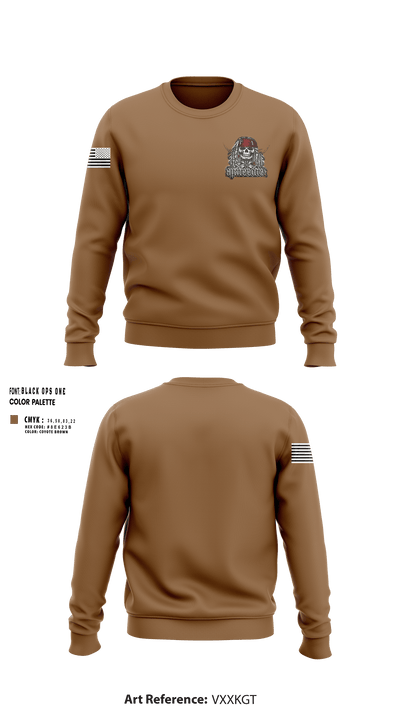809tH MRBC 1st PLT 2nd SEC Sparrows 78111710 Crew Neck Sweatshirt - 30