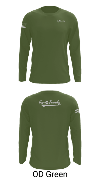 For The Family 85237509 Long Sleeve Performance Shirt 44